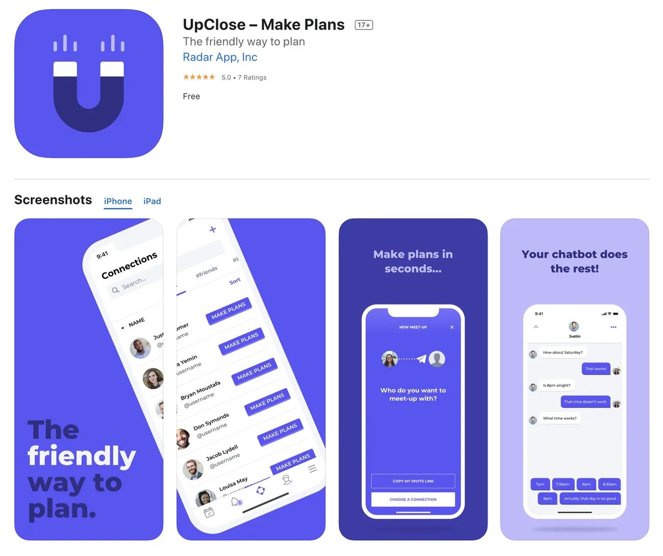 UpClose hits the App Store