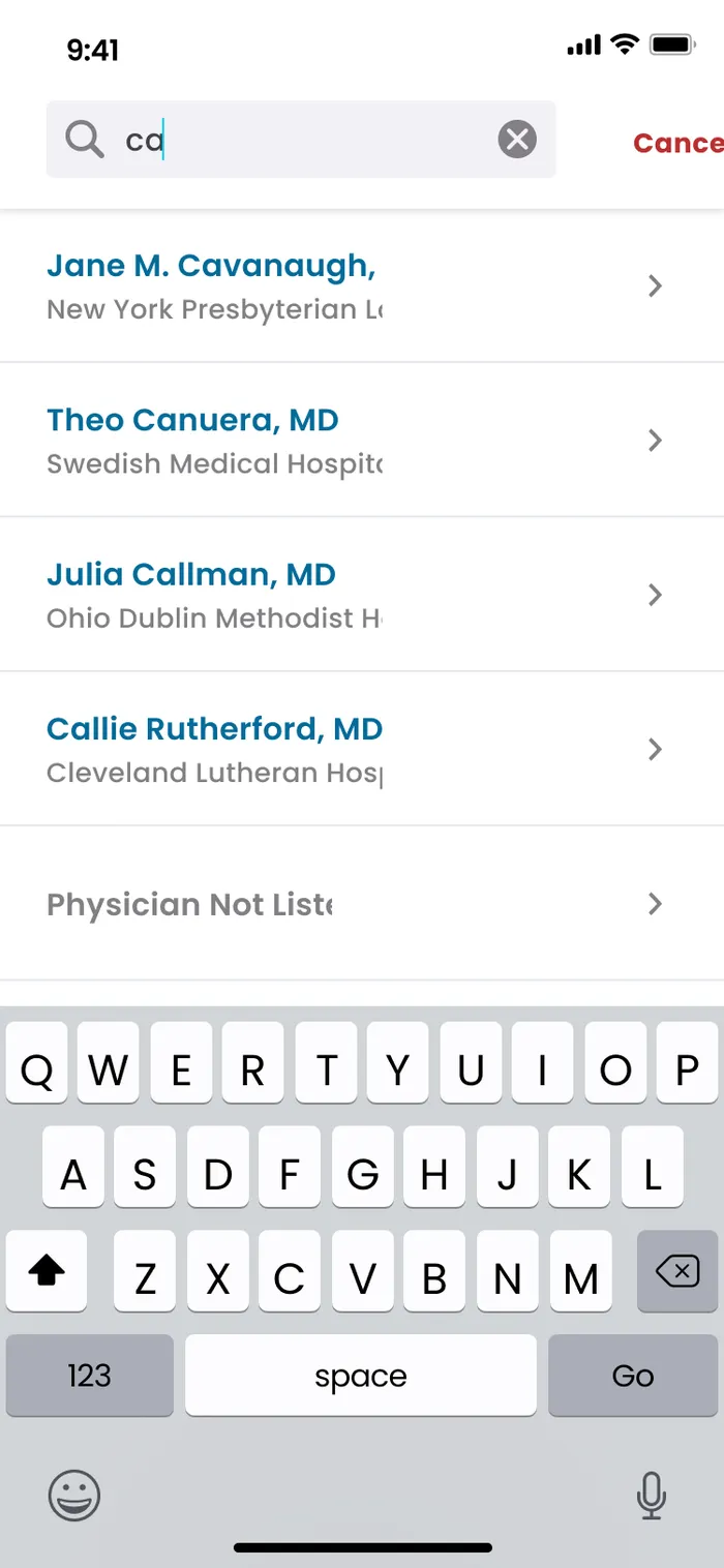 Find your physician