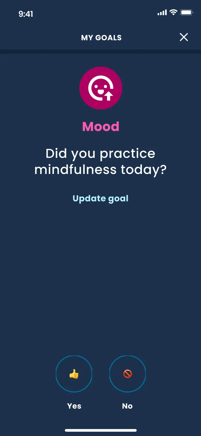 Did you practise mindfulness?