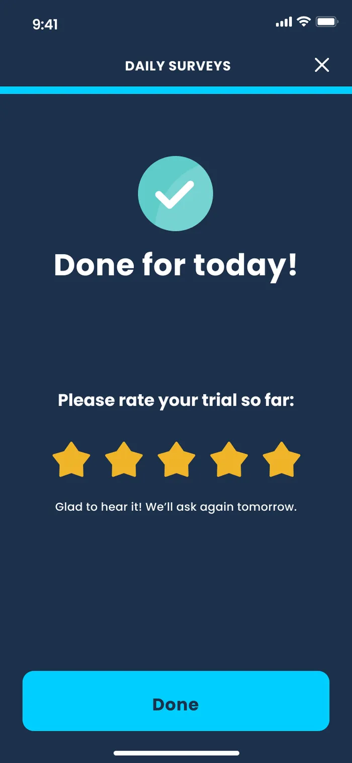 Done for today