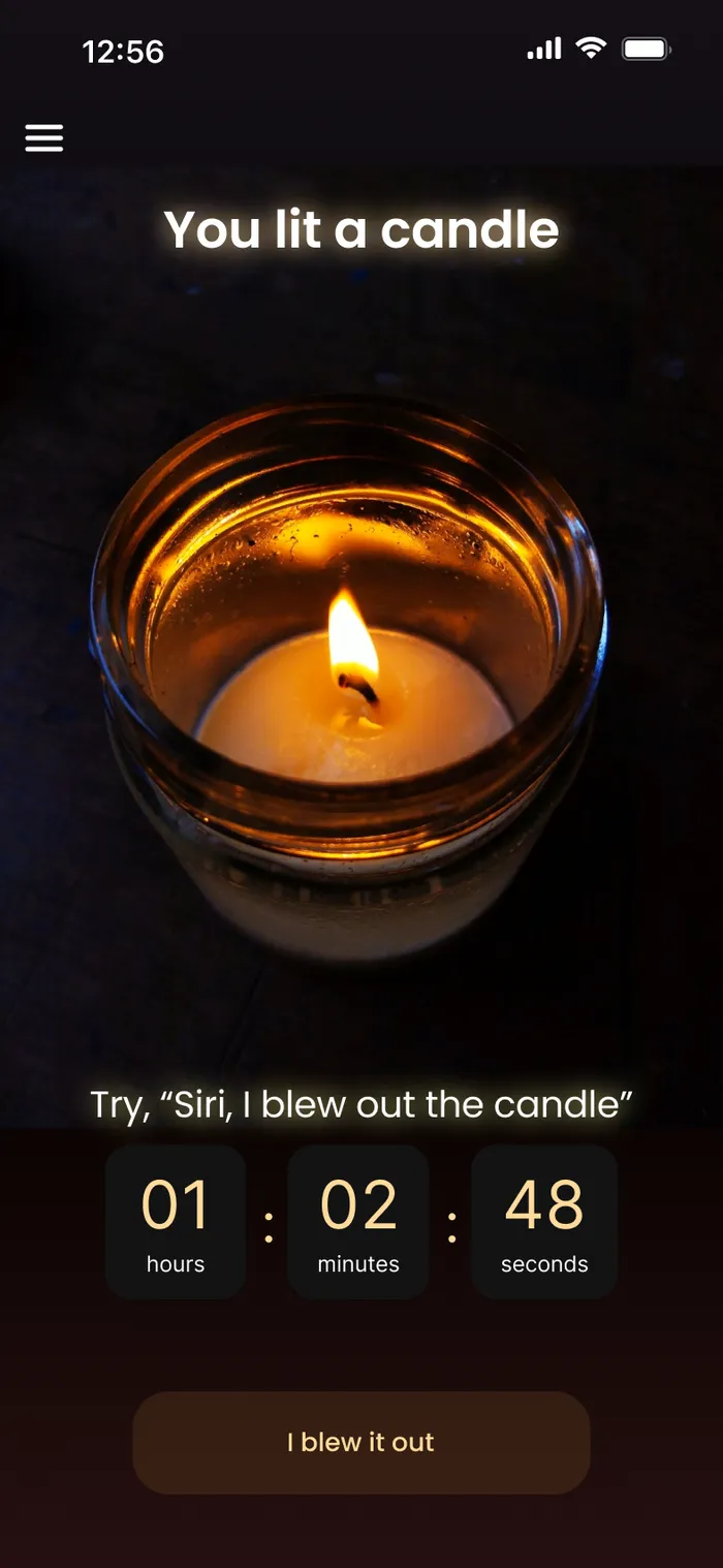 Candle Burning - 1 to 2 Hours