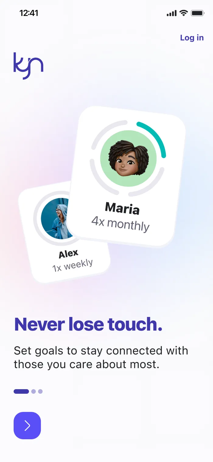 Never lose touch