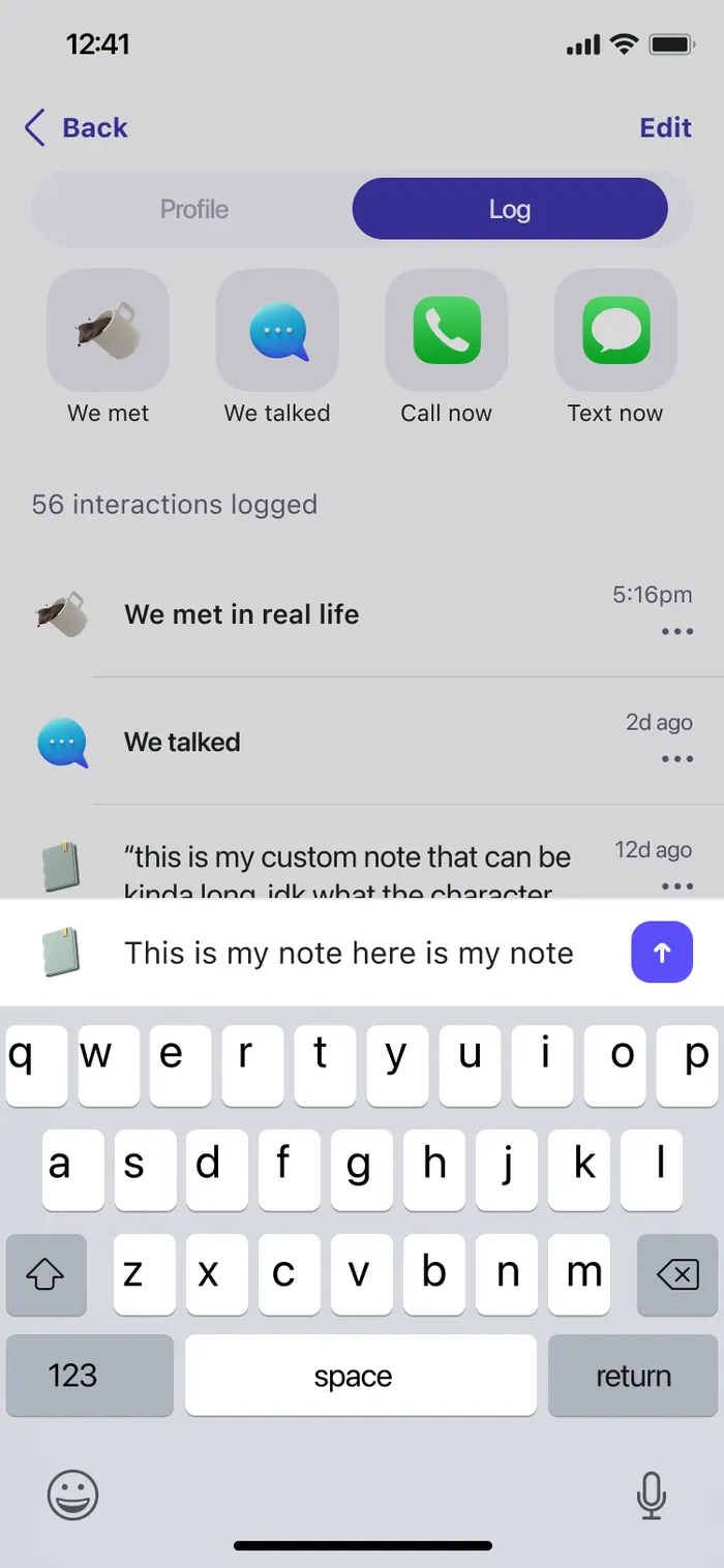 Add a note
