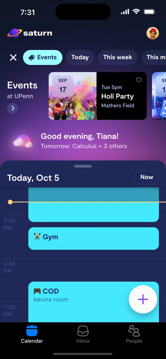 Status Concept - Events at UPenn