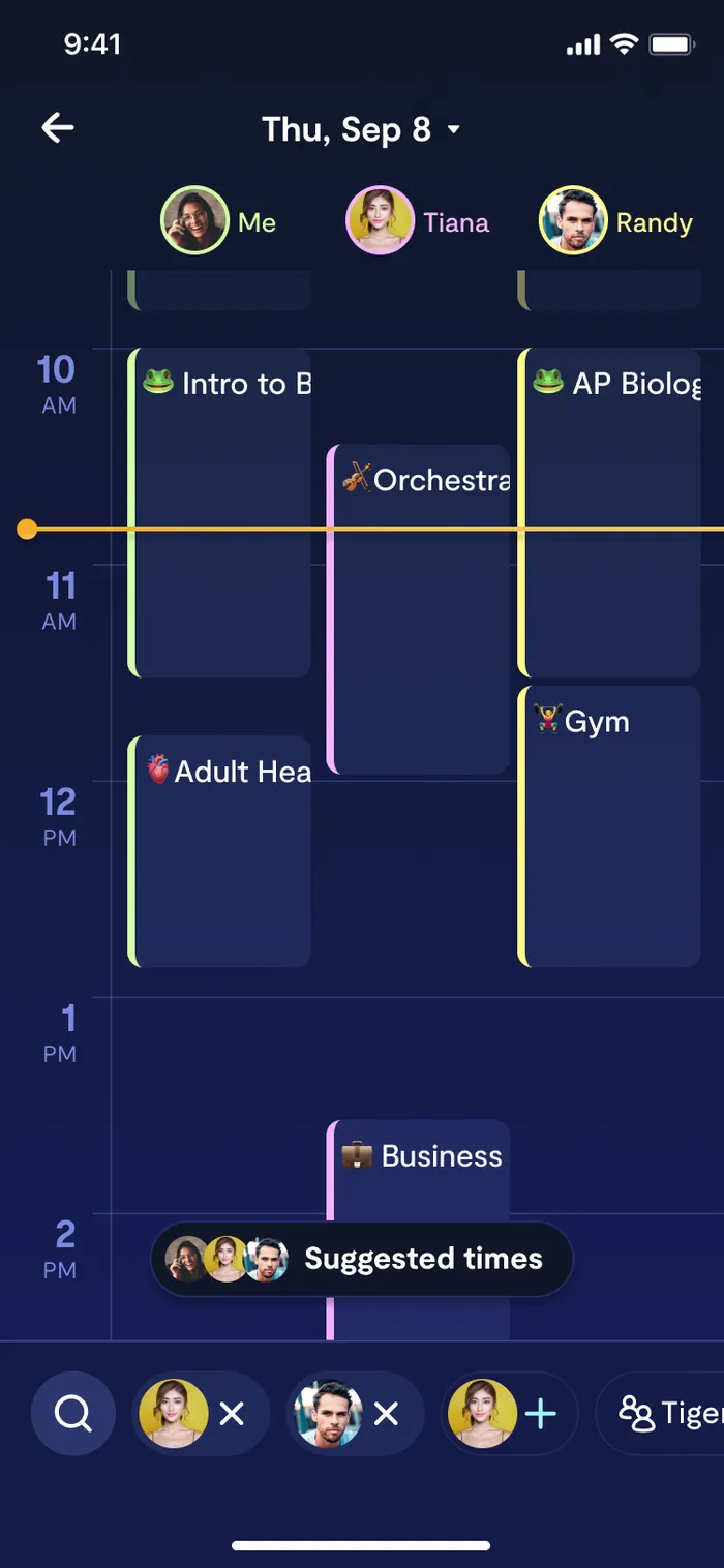 Multi-Compare with Suggested Times