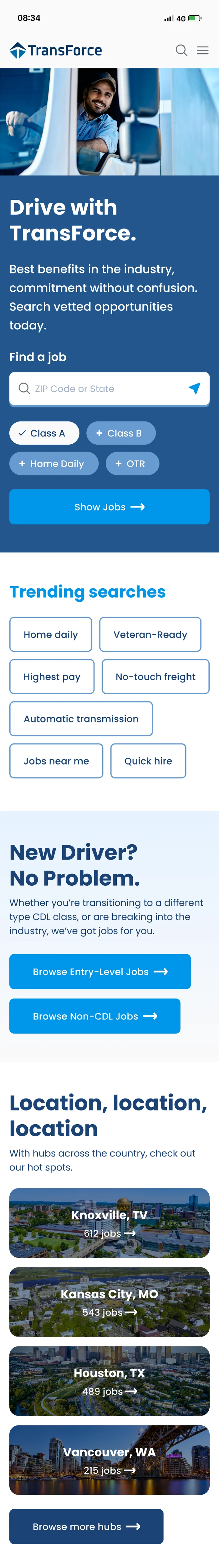 The driver's front door