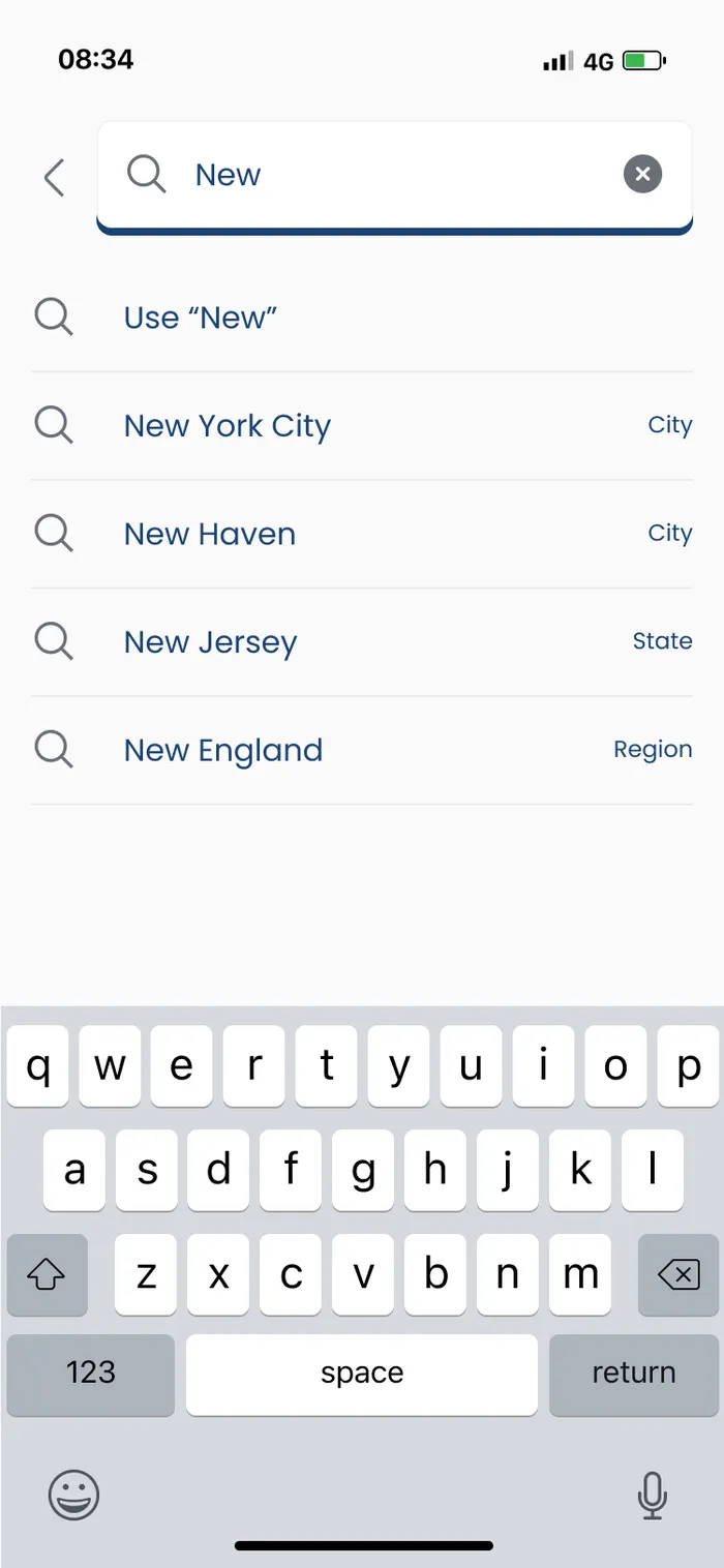 Location search