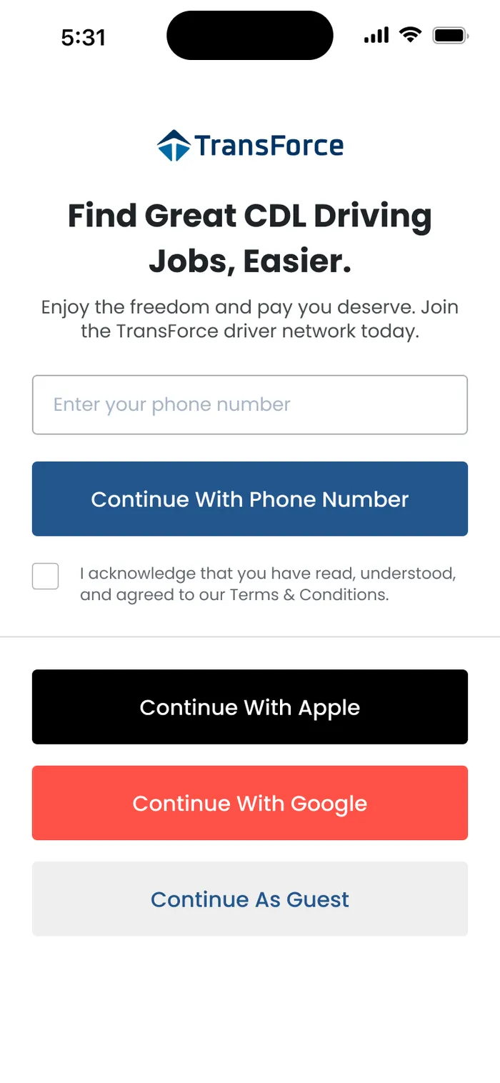 Sign up your way