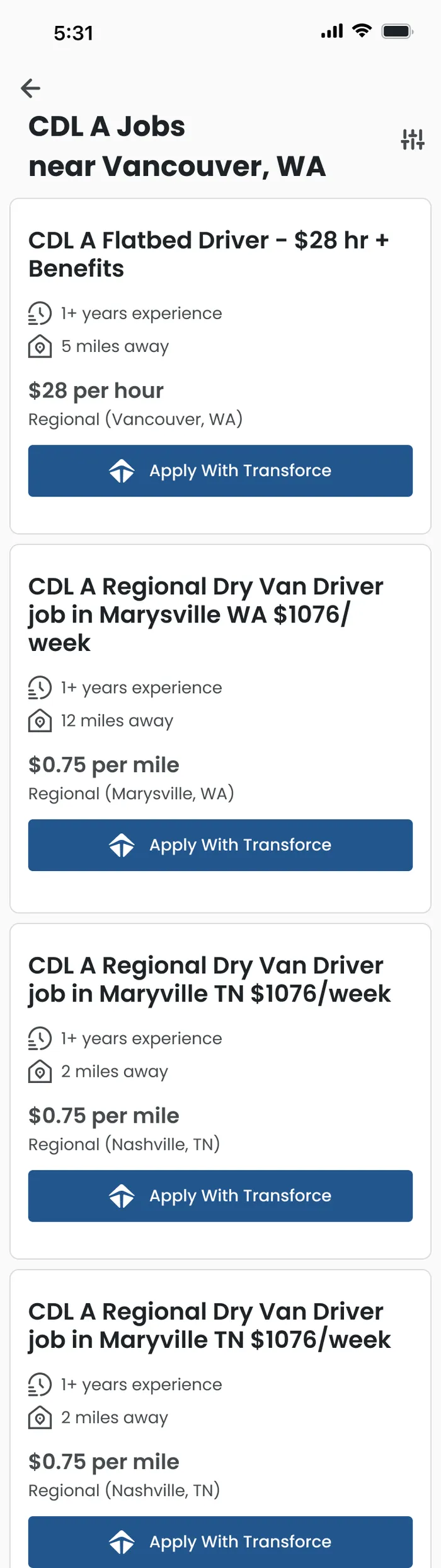 Jobs near Vancouver