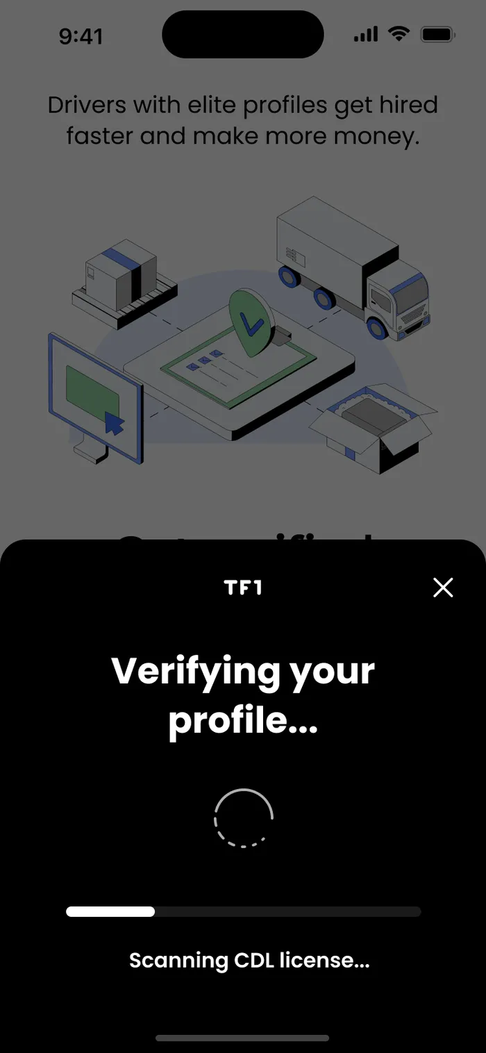 Verifying your profile