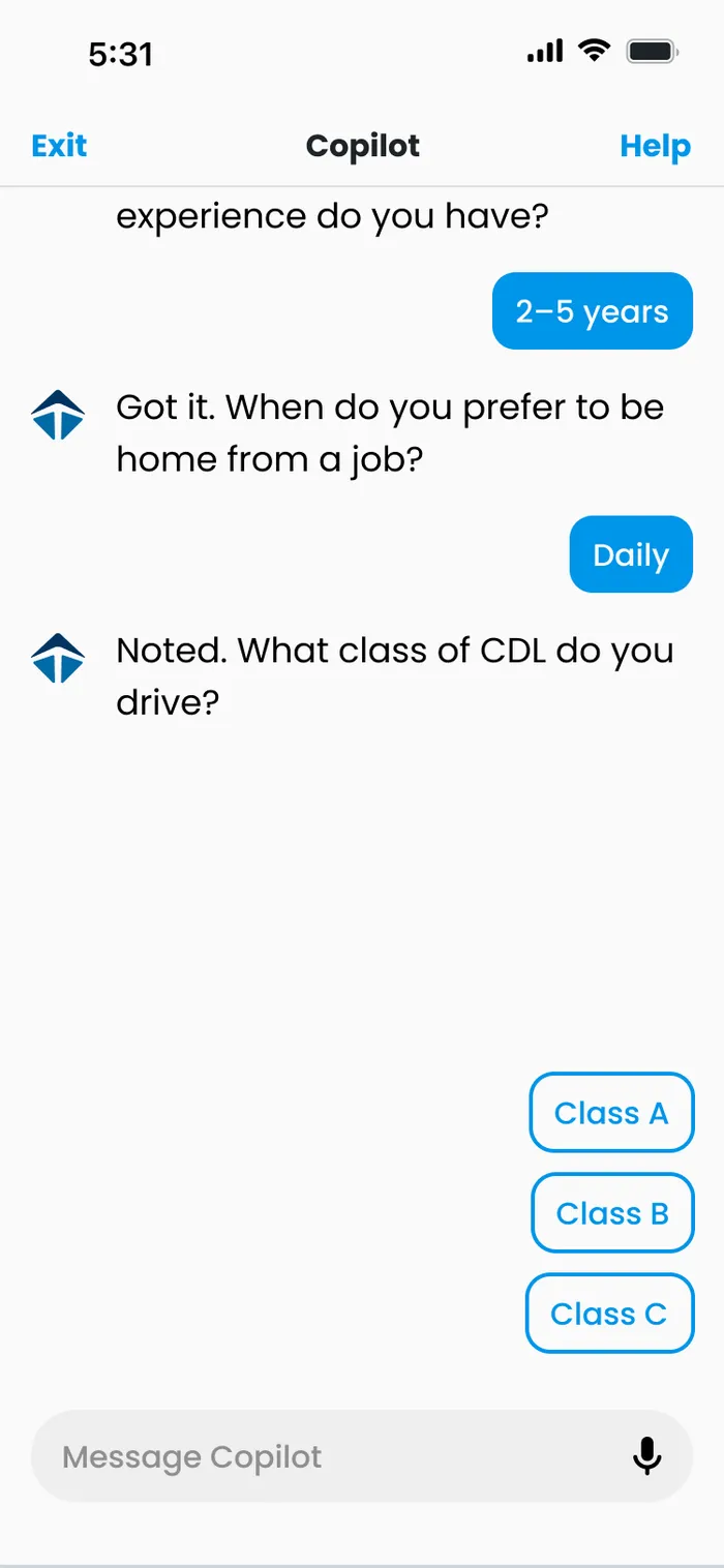 Four questions to a match