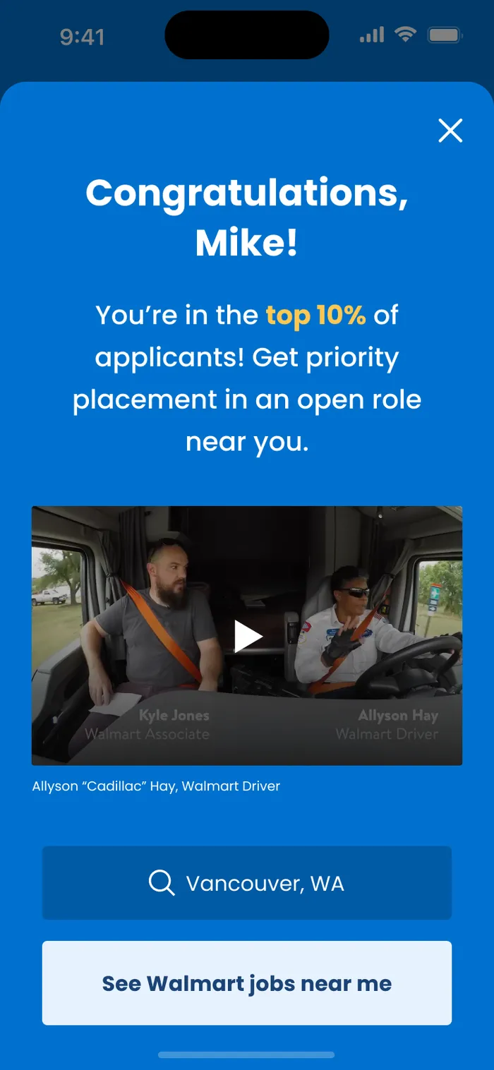 You qualify
