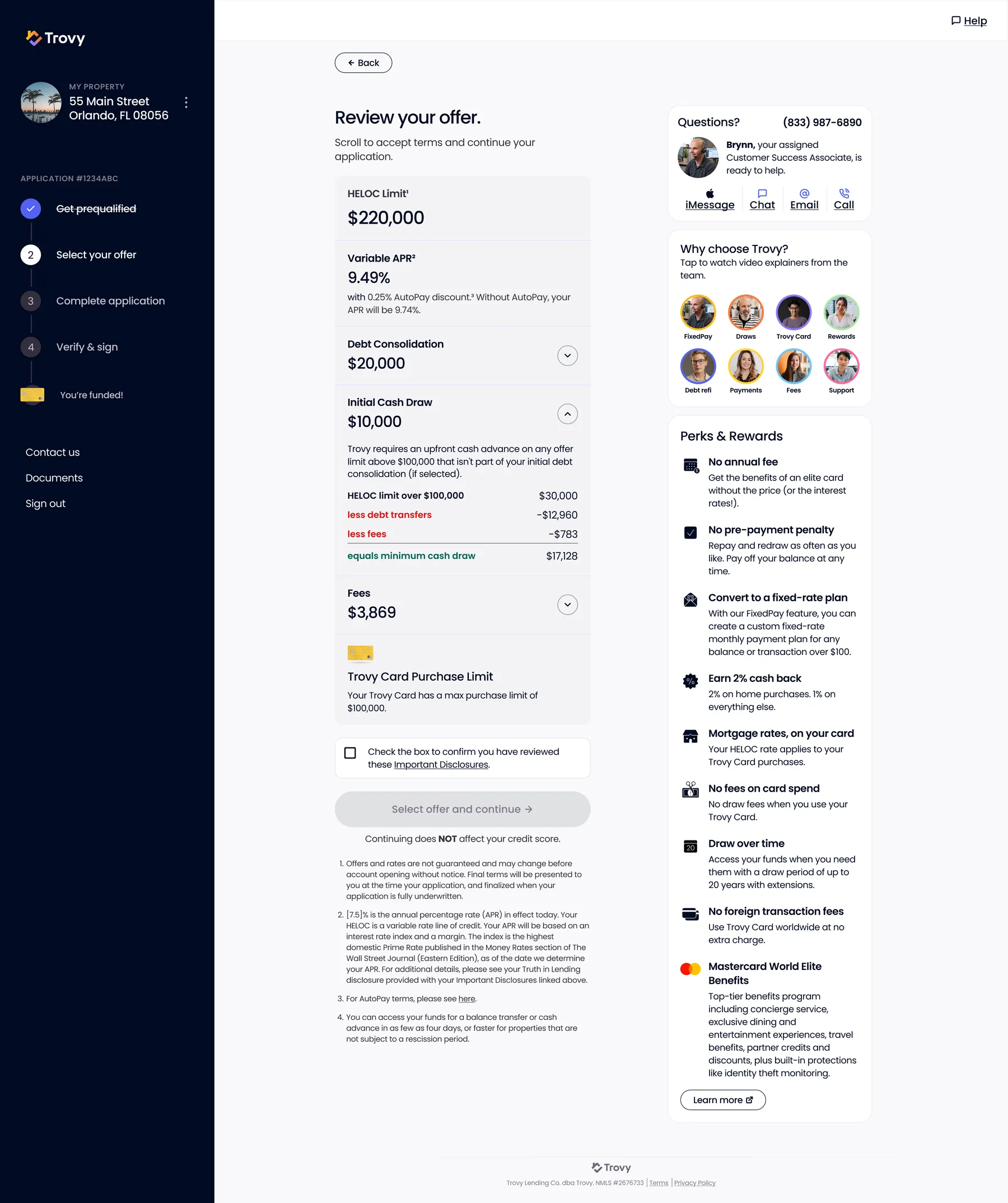 Review Your Offer