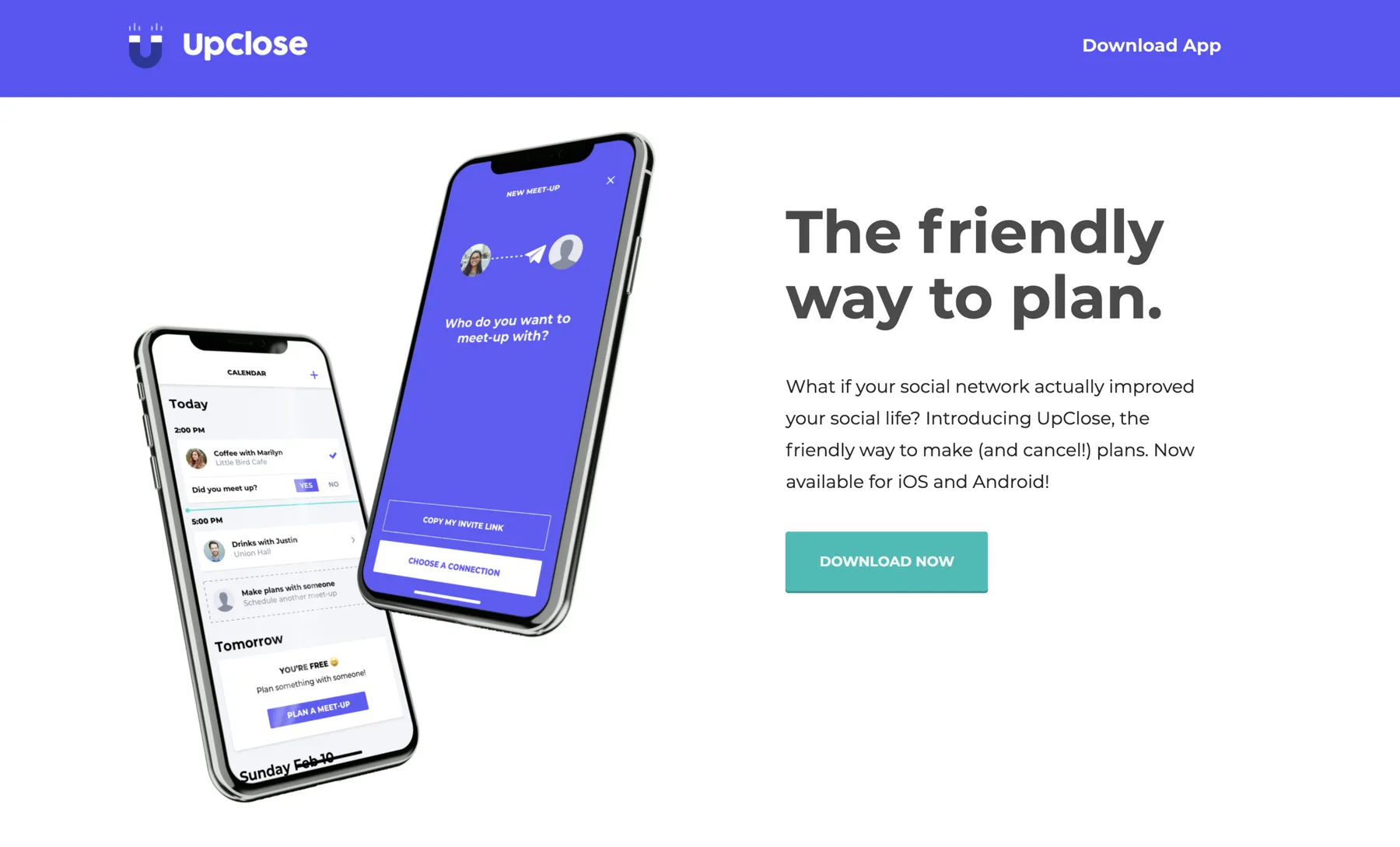 The friendly way to plan