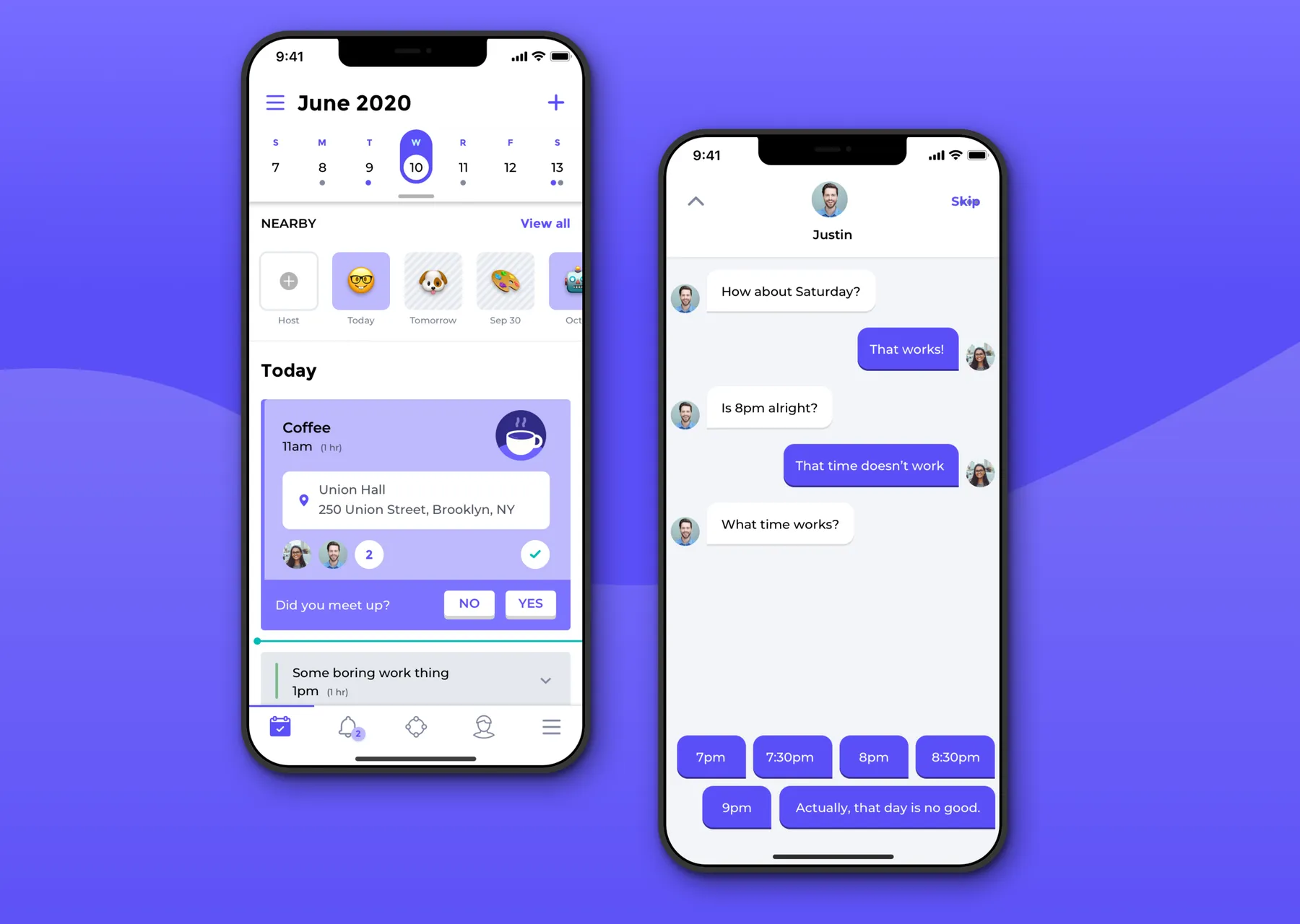 Your calendar, and a bot that books it
